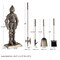 Hastings Home Hastings Home Medieval Knight Fireplace Tool Set 415764FVV - alternate 3